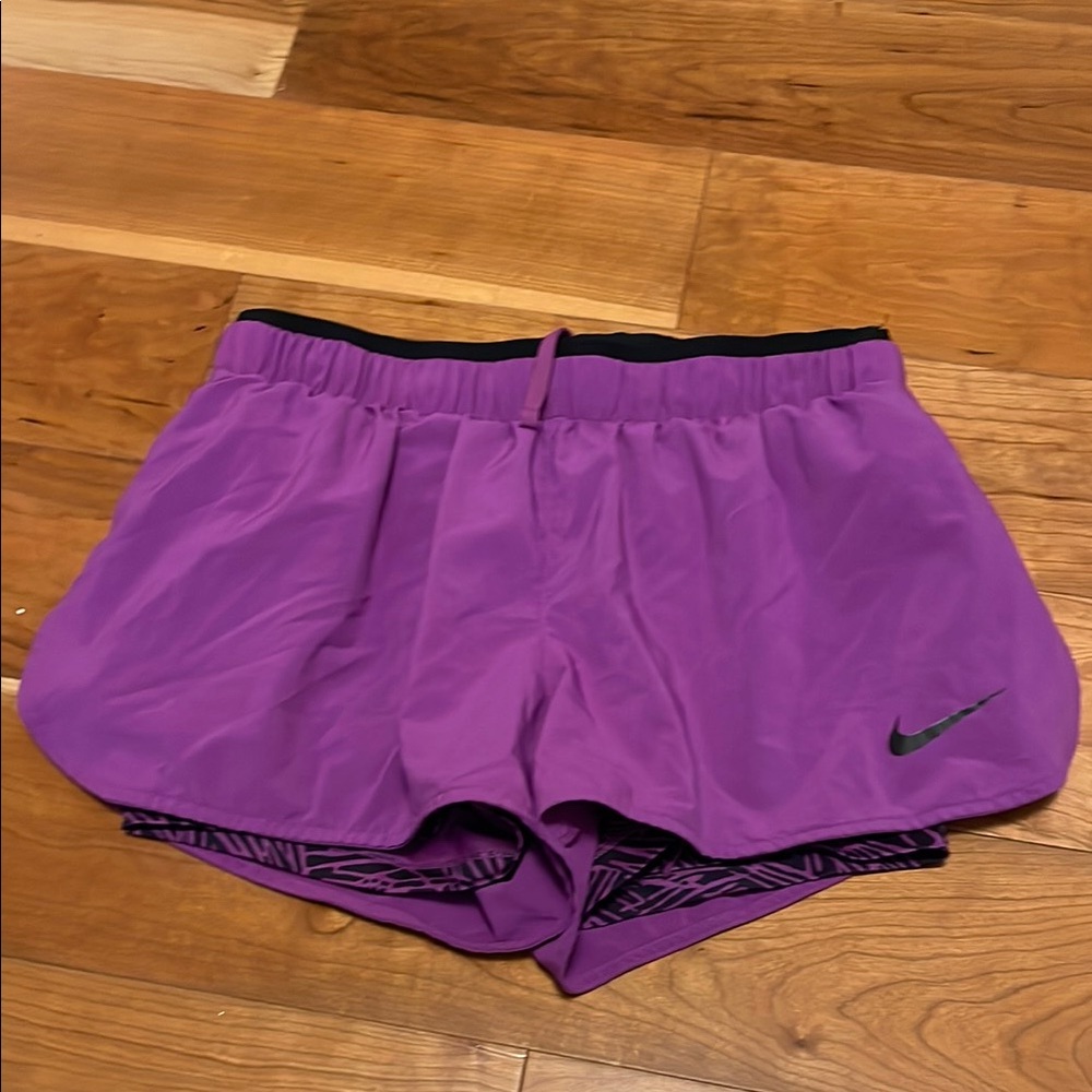 Nike Women's Purple Running Shorts